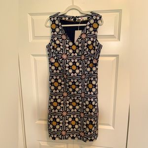 Boden 8R Navy Sheath dress with pockets